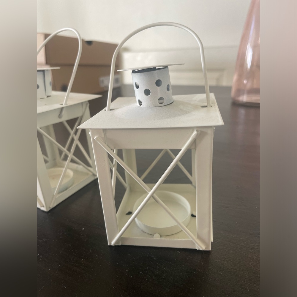Tea candle lanterns